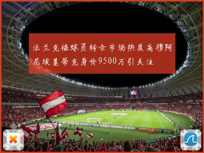 法兰克福球员转会市场热度高穆阿尼埃基蒂克身价9500万引关注